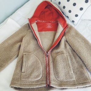 L.L. Bean teddy bear hoody